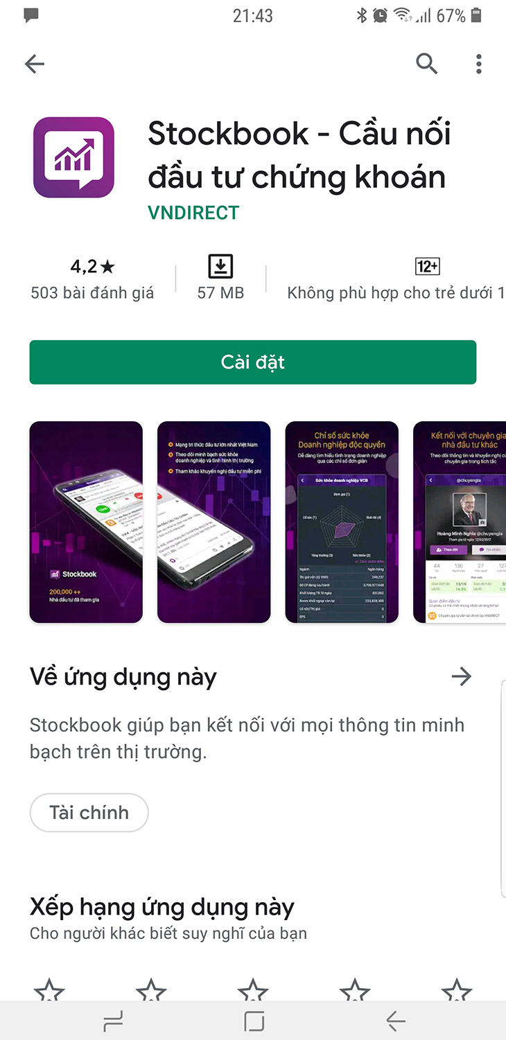 Cách tham gia cộng đồng đầu tư chứng khoán StockBook - Phố Wall Việt
